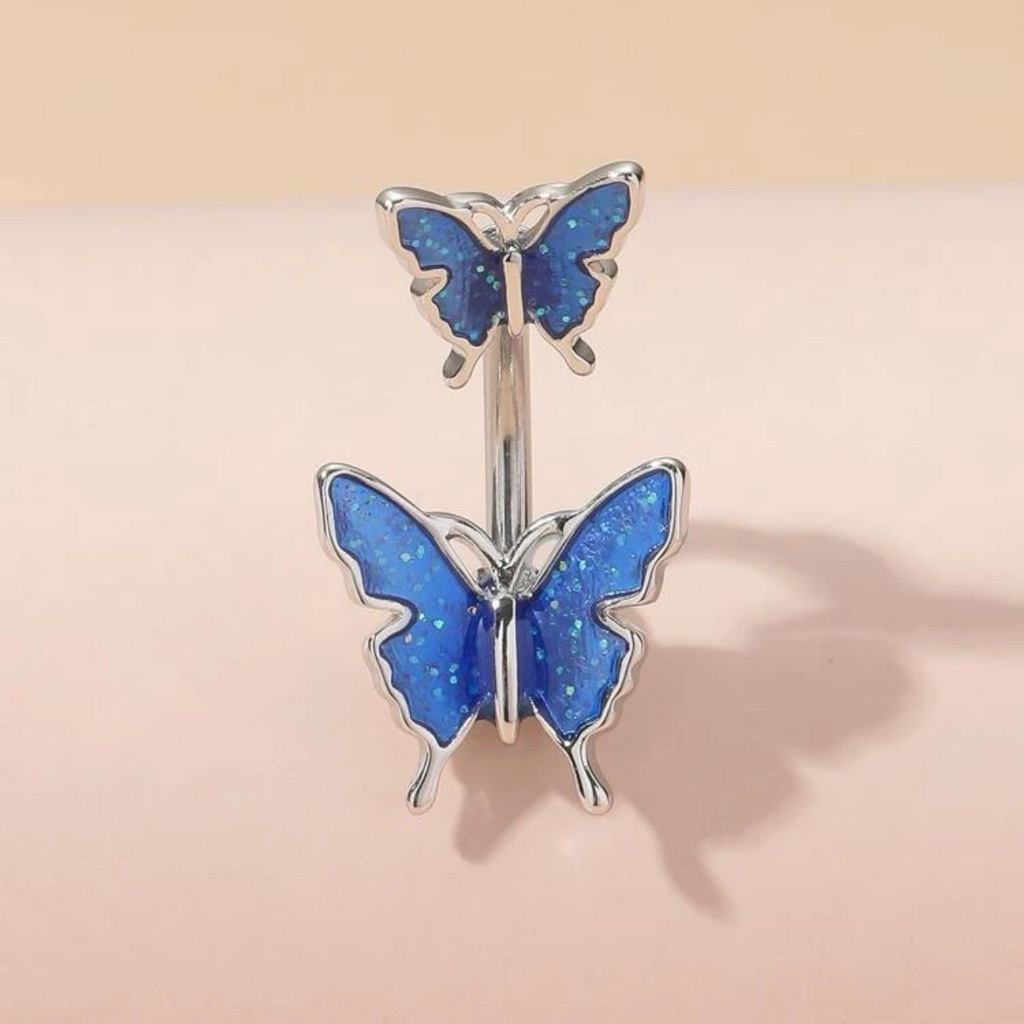 Butterfly Bellybutton Ring